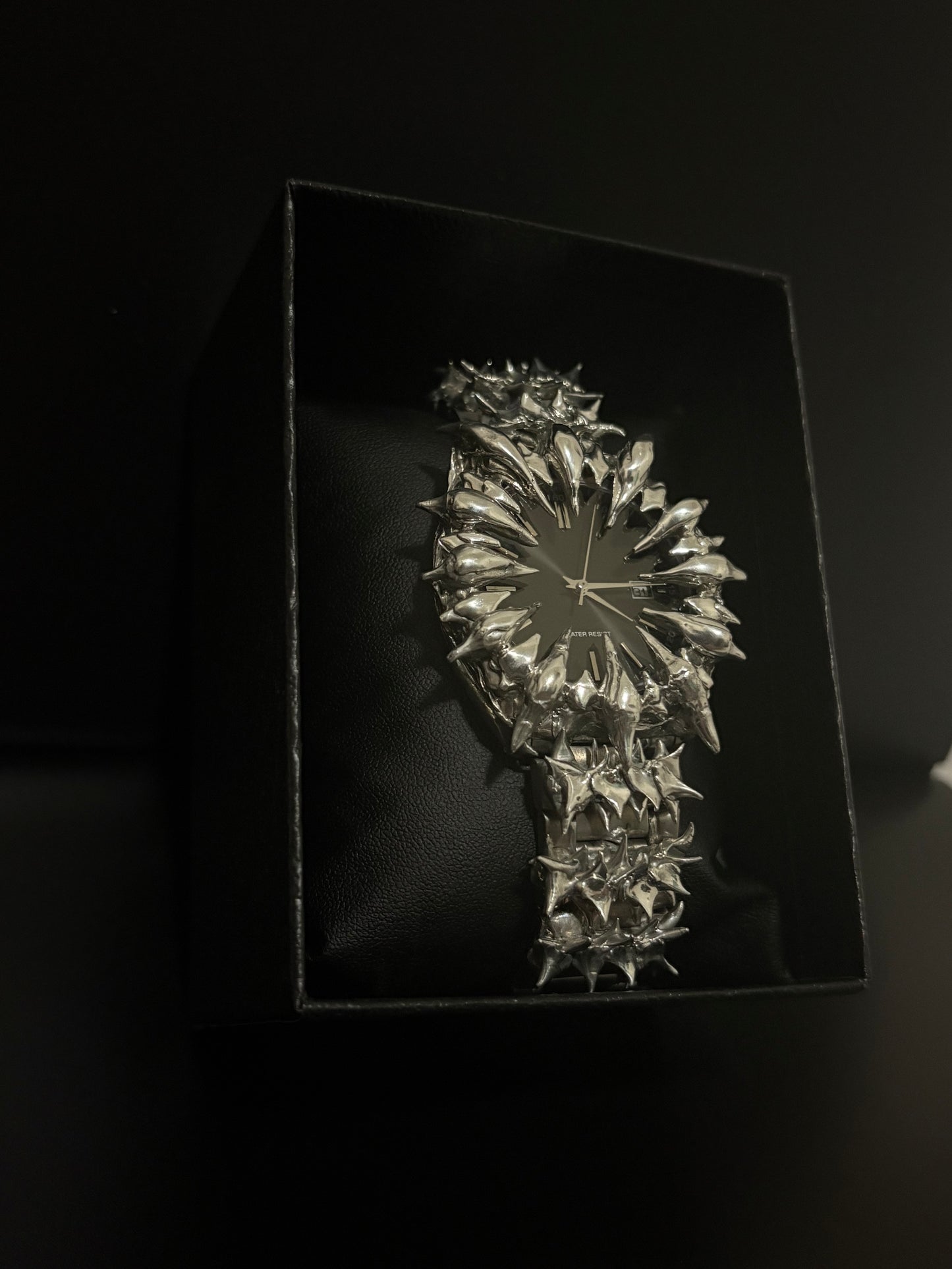 Obscura Black/Silver Watch