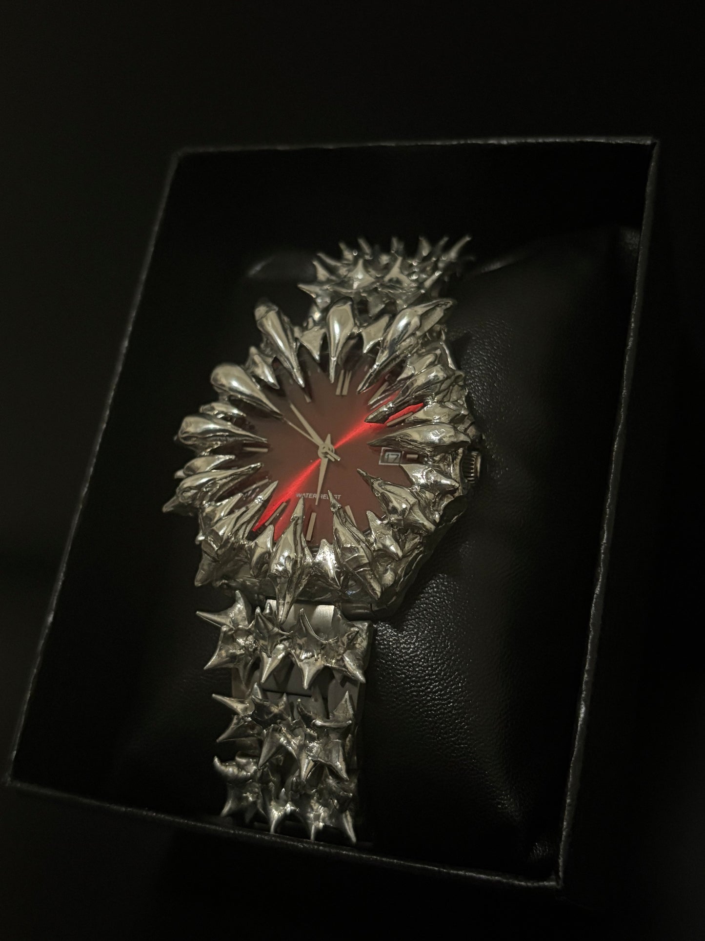 Obscura Red/Silver Watch