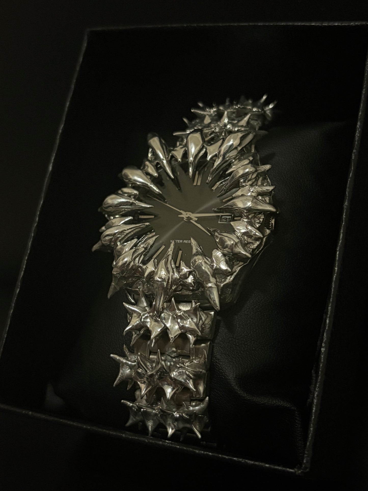 Obscura Black/Silver Watch